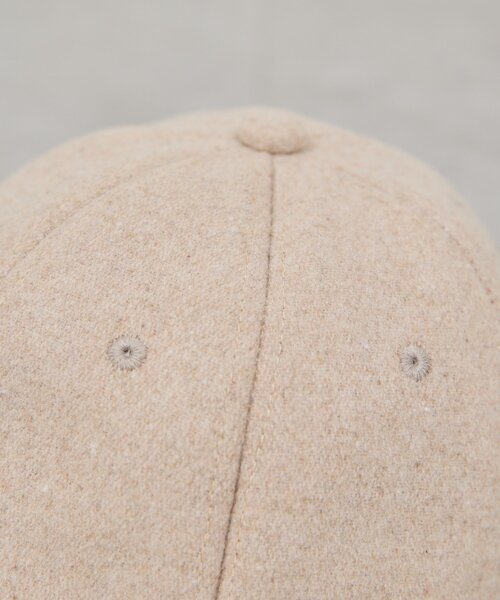 GALLARDAGALANTE（ガリャルダガランテ）の「メルトンキャップ（ハット・レディース・グレー/ライトベージュ・FREE）」の6枚目の写真