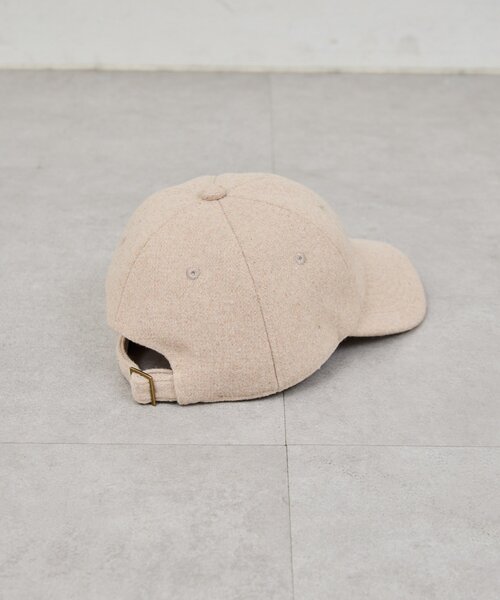 GALLARDAGALANTE（ガリャルダガランテ）の「メルトンキャップ（ハット・レディース・グレー/ライトベージュ・FREE）」の3枚目の写真