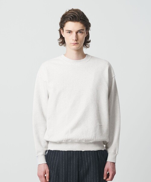 クラッシュ クルーネック スウェット（Tシャツ/カットソー