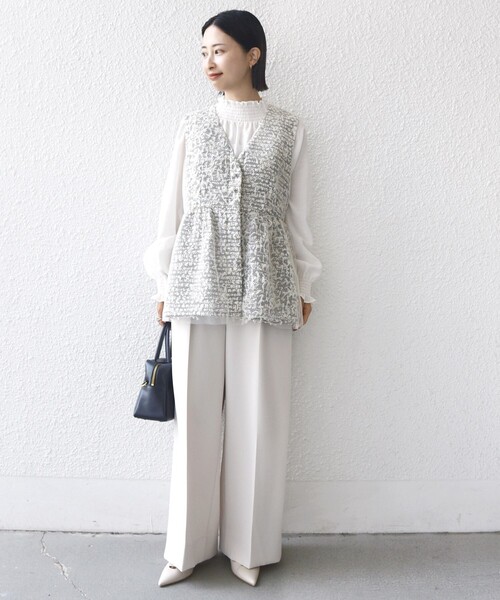 SHIPS別注】troisiemeCHACO: チュール ジレ（セレモニー対応可