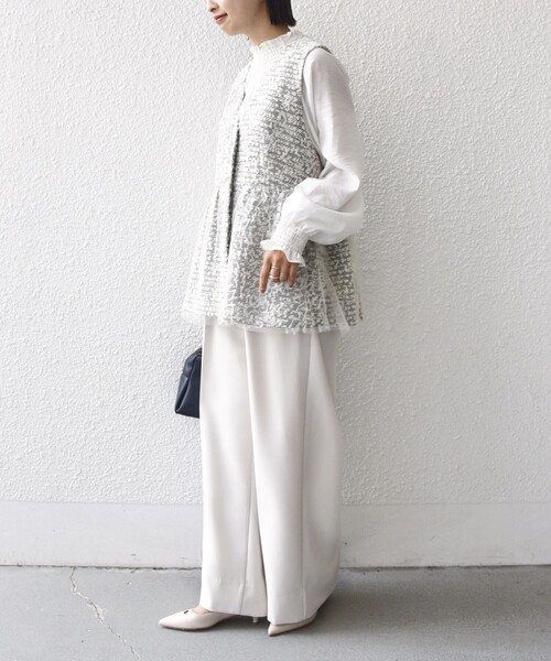 SHIPS別注】troisiemeCHACO: チュール ジレ（セレモニー対応可