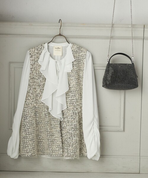 SHIPS別注】troisiemeCHACO: チュール ジレ（セレモニー対応可