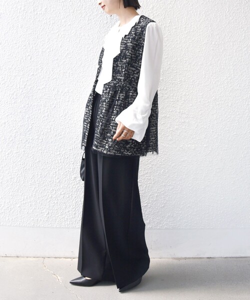 SHIPS別注】troisiemeCHACO: チュール ジレ（セレモニー対応可