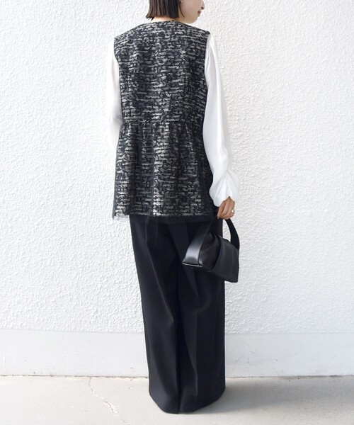 SHIPS別注】troisiemeCHACO: チュール ジレ（セレモニー対応可