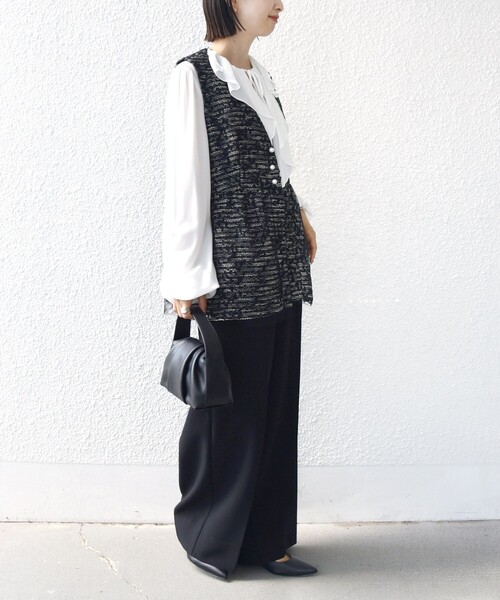 SHIPS別注】troisiemeCHACO: チュール ジレ（セレモニー対応可