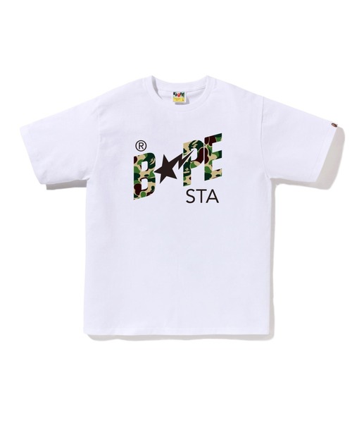 ABC CAMO BAPE STA LOGO TEE（Tシャツ/カットソー）｜A BATHING APE