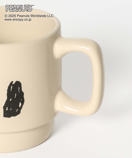 GLOBAL WORK（グローバルワーク）の「PEANUTS/フェイスマグ/593182（グラス/マグカップ/タンブラー・レディース・イエロー/ライトベージュ/オフホワイト/ブルー・FREE）」の13枚目の写真