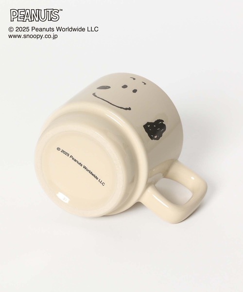 GLOBAL WORK（グローバルワーク）の「PEANUTS/フェイスマグ/593182（グラス/マグカップ/タンブラー・レディース・イエロー/ライトベージュ/オフホワイト/ブルー・FREE）」の21枚目の写真