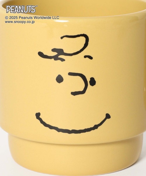 GLOBAL WORK（グローバルワーク）の「PEANUTS/フェイスマグ/593182（グラス/マグカップ/タンブラー・レディース・イエロー/ライトベージュ/オフホワイト/ブルー・FREE）」の12枚目の写真