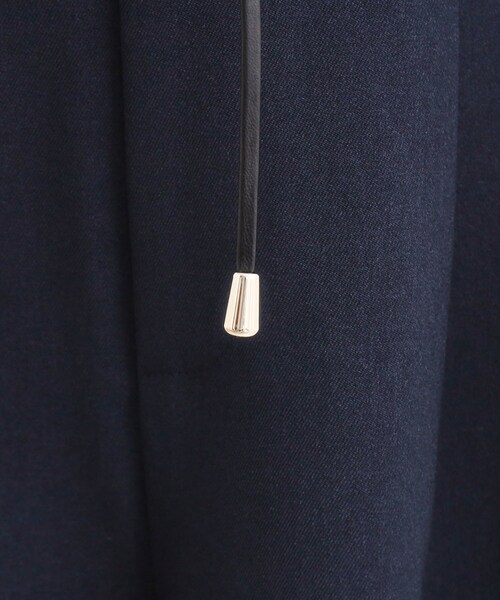 DRESKIP（ドレスキップ）の「【S-LL/2点セット】脚のラインを拾いにくい ベルト付きタックスカーチョパンツ（その他パンツ・レディース・マスタード/ネイビー/ダークブラウン・01/02/03/04）」の15枚目の写真