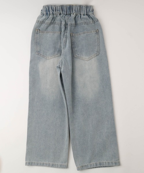 URBAN CHERRY(アーバンチェリー)の「ハートカラーダメージデニムパンツ(デニムパンツ・キッズ・ブルー・150cm/140cm/130cm/120cm/110cm)」の7枚目の写真