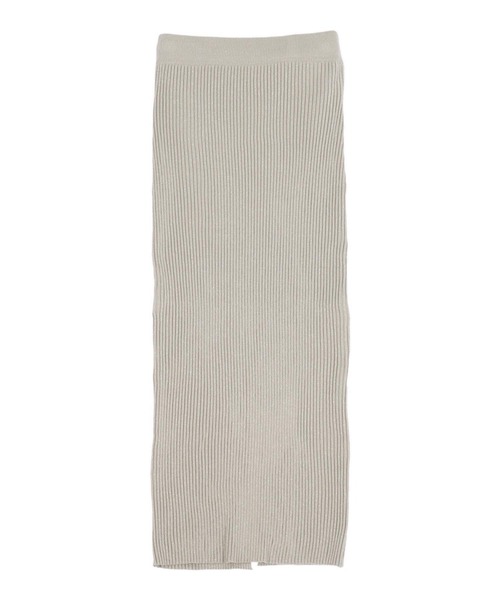 ANAP（アナップ）の「ラメニット バックスリット ナロースカート（スカート・レディース・ライトグレー/ブラウン/ダークグレー・F）」の16枚目の写真