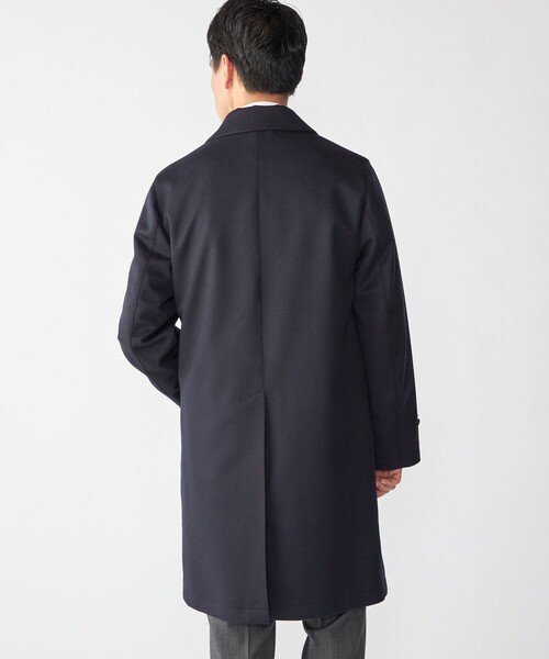 SHIPS（シップス）の「SHIPS: ネイビー ウール ビーバー ステンカラー