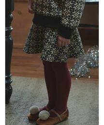 Samansa Mos2 Lagom（サマンサモスモスラーゴム）の「花柄ジャカードスカート(セットアップ可)（スカート・キッズ）」