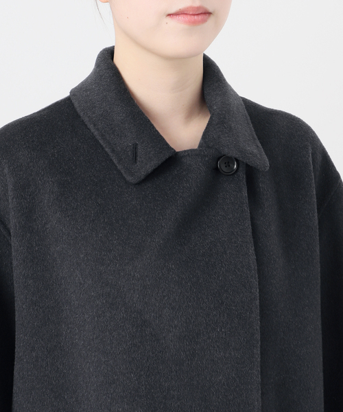 JOURNAL STANDARD relume（ジャーナルスタンダード　レリューム）の「ウールカシミヤチェスターコート（チェスターコート・レディース・ネイビー/ライトグレー・36/38）」の18枚目の写真