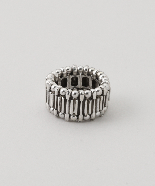 IENA(イエナ)の「PHILIPPE AUDIBERT/フィリップ・オーディベール BG0302 metal ring リング(リング・レディース・シルバー・FREE)」の1枚目の写真