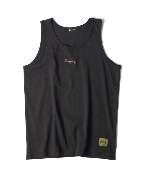 Subciety(サブサエティ)の「Rose tank top(タンクトップ・メンズ・ブラック/ダークグレー/ホワイト・SMALL/MEDIUM/LARGE/X-LARGE/XX-LARGE)」の12枚目の写真