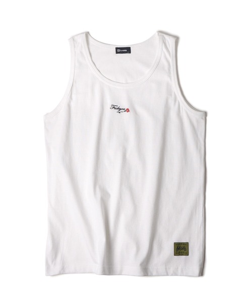 Subciety（サブサエティ）の「Rose tank top（タンクトップ・メンズ・ブラック/ダークグレー/ホワイト・SMALL/MEDIUM/LARGE/X-LARGE/XX-LARGE）」の4枚目の写真