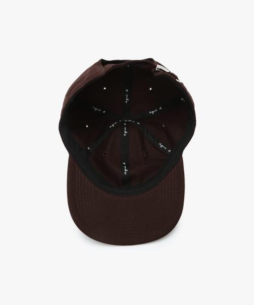 agnes b.（アニエスベー）の「”b.”ロゴ コットン キャップ（キャップ・レディース・ブラウン系その他・FREE）」の4枚目の写真