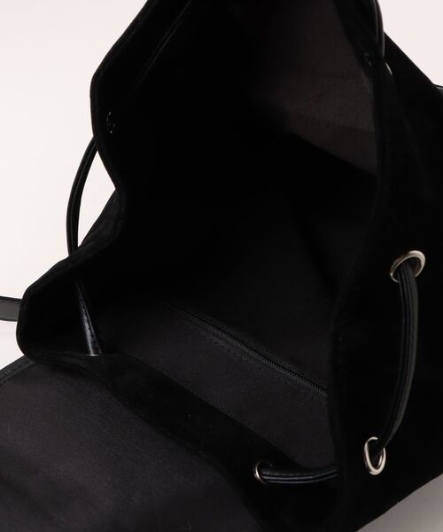 frunco（フランコ）の「スエードリュック（バックパック/リュック・レディース・ブラック/キャメル/ブラウン・FREE）」の19枚目の写真