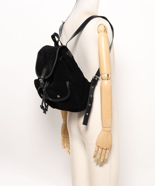 frunco（フランコ）の「スエードリュック（バックパック/リュック・レディース・ブラック/キャメル/ブラウン・FREE）」の20枚目の写真