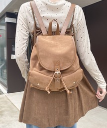 frunco（フランコ）の「スエードリュック（バックパック/リュック）」