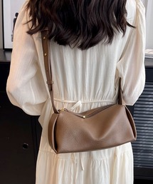 florist | 2WAY レザーライク横長ショルダーバッグ/ボディバッグ（500mlペットボトル収納可）(ショルダーバッグ)