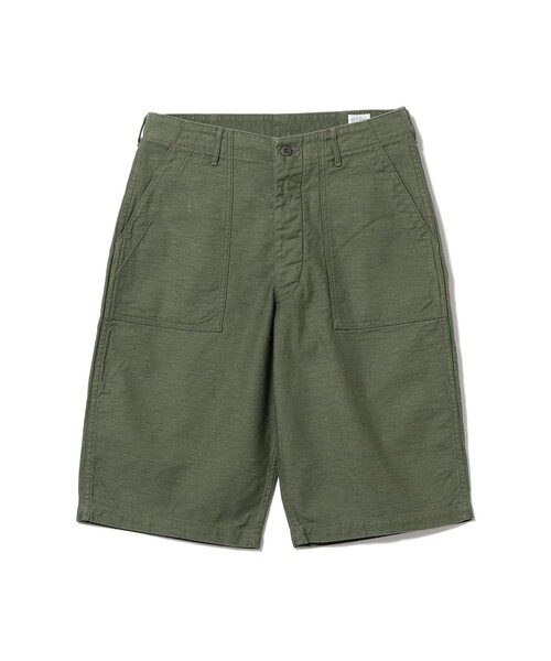 orSlow（オアスロウ）の「【別注】orSlow / U.S. ARMY FATIGUE SHORTS（カーゴパンツ・メンズ・オリーブ・2(M)/3(L)）」の2枚目の写真