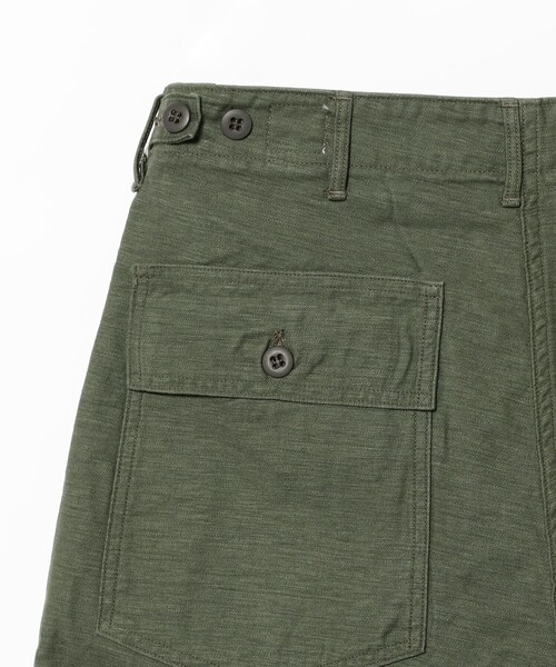 orSlow（オアスロウ）の「【別注】orSlow / U.S. ARMY FATIGUE SHORTS（カーゴパンツ・メンズ・オリーブ・2(M)/3(L)）」の7枚目の写真