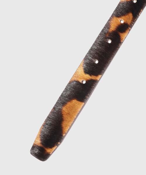 MAISON BOINET/メゾンボワネ】レオパードベルト（ベルト）｜MAISON