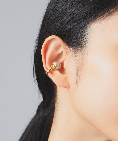 Gren(グリン)の「GREN / 3Way パール ピアス(ピアス(両耳用)・レディース・ホワイト・ONE SIZE)」の1枚目の写真