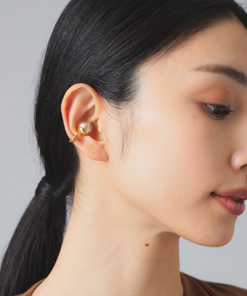 Gren(グリン)の「GREN / 3Way パール ピアス(ピアス(両耳用)・レディース・ホワイト・ONE SIZE)」の2枚目の写真