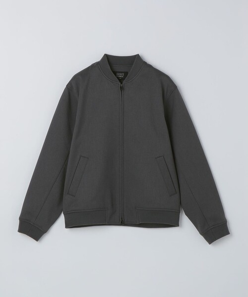 SHIPS（シップス）の「SHIPS: ダウンファブリック ブルゾン（ブルゾン・メンズ・ブラウン/ブラック/グレー・SMALL/MEDIUM/LARGE/X-LARGE）」の4枚目の写真