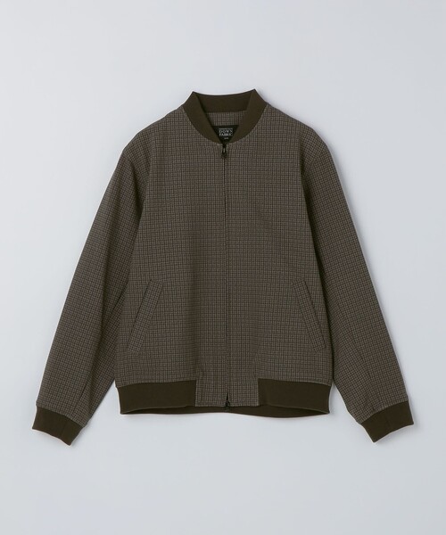 SHIPS（シップス）の「SHIPS: ダウンファブリック ブルゾン（ブルゾン・メンズ・ブラウン/ブラック/グレー・SMALL/MEDIUM/LARGE/X-LARGE）」の17枚目の写真