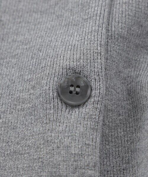 CAST:（キャストコロン）の「【1枚で着映える】スタッズニットカーディガン（カーディガン/ボレロ・レディース・ブラウン系その他5/ブラック/グレー/オフホワイト・M）」の13枚目の写真