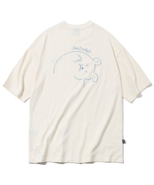 CPGN STUDIO(コンパーニョ)の「カワイイベア刺繍半袖Tシャツクリーム(Tシャツ/カットソー・レディース・その他・MEDIUM/LARGE)」の3枚目の写真