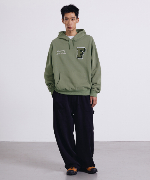 F.ILLUMINATE(フィルミネイト)の「Fブクルロゴフードパーカー-オートミール(パーカー・レディース・その他・SMALL/MEDIUM/LARGE)」の5枚目の写真