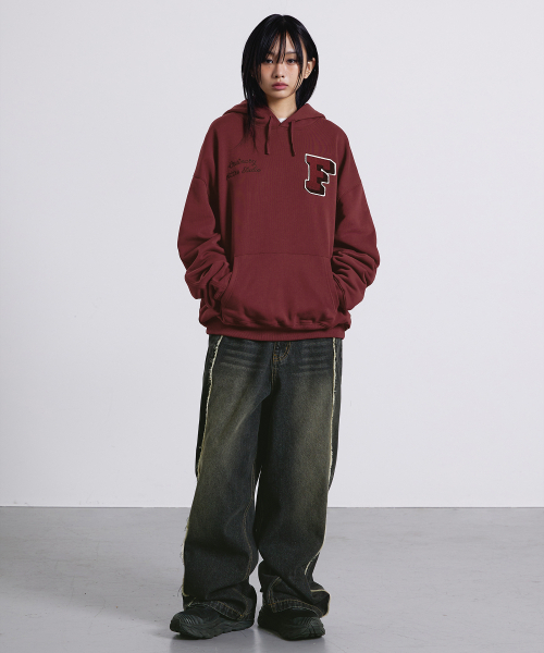 F.ILLUMINATE(フィルミネイト)の「Fブクルロゴフードパーカー-オートミール(パーカー・レディース・その他・SMALL/MEDIUM/LARGE)」の6枚目の写真