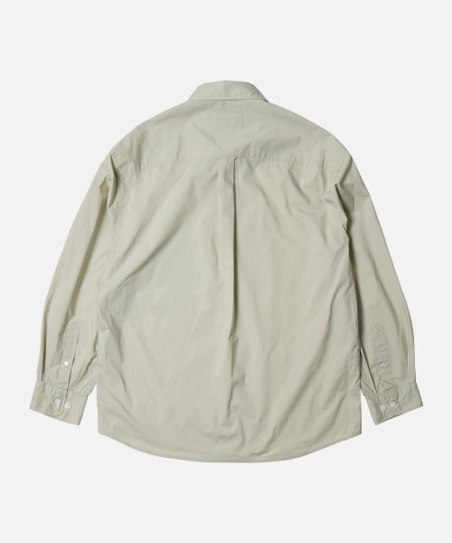 FRIZMWORKS(フリズムワークス)の「TYPEWRITER RELAXED SHIRT _ DOVE GRAY(シャツ/ブラウス・メンズ・その他・MEDIUM/LARGE/X-LARGE)」の2枚目の写真