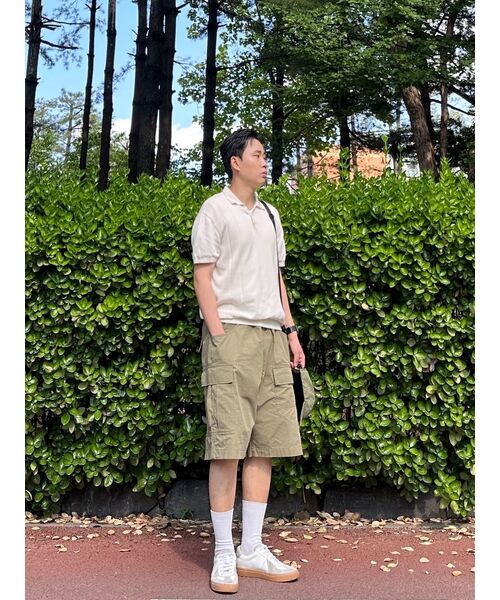 MUSINSA STANDARD（ムシンサスタンダード）の「ナイロンユーティリティサコッシュ[ブラック]（メッセンジャーバッグ・レディース・その他・FREE）」の17枚目の写真