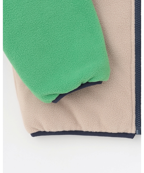 XLARGE KIDS（エクストララージキッズ）の「ファニーゴリラフリース中わたブルゾン（ブルゾン・キッズ・ベージュ/イエロー・120cm/100cm/110cm/140cm/130cm/90cm）」の7枚目の写真