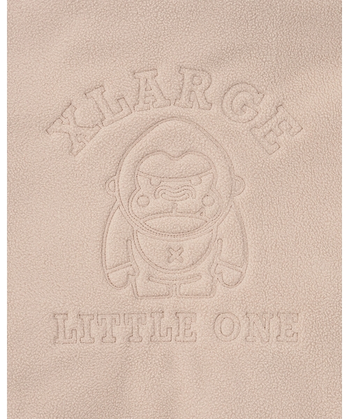 XLARGE KIDS（エクストララージキッズ）の「ファニーゴリラフリース中わたブルゾン（ブルゾン・キッズ・ベージュ/イエロー・120cm/100cm/110cm/140cm/130cm/90cm）」の8枚目の写真