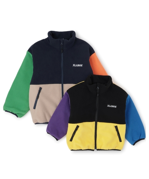 XLARGE KIDS（エクストララージキッズ）の「ファニーゴリラフリース中わたブルゾン（ブルゾン・キッズ・ベージュ/イエロー・120cm/100cm/110cm/140cm/130cm/90cm）」の11枚目の写真