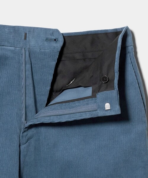 BEAUTY&YOUTH UNITED ARROWS（ビューティーアンドユースユナイテッドアローズ）の「ファイン コーデュロイ ノープリーツ ワイド スラックス NO.10（その他パンツ・メンズ・ロイヤルブルー/ダークグレー・XL/L/M/S）」の19枚目の写真