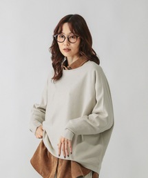 GLOBAL WORK（グローバルワーク）の「フワフワHugmeボートネックプルオーバー/599622（ニット/セーター）」