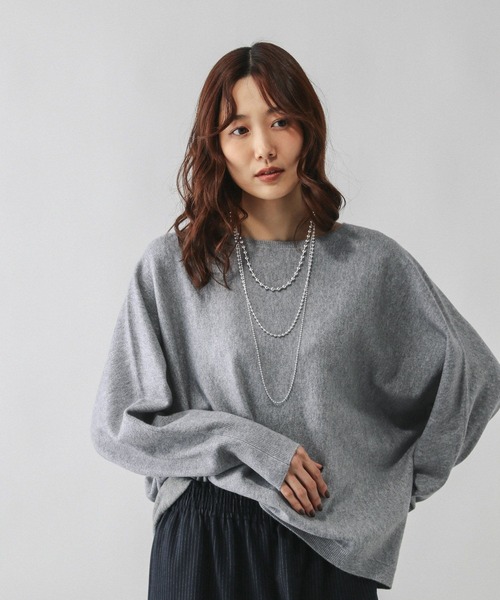 PALOMA WOOL グレー ボートネック クロップドニット S Paloma wool グレー クロップドニット 長袖 S - メルカリ