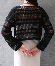BOUCLE SHORT SWEATER(ブークレショートセーター)