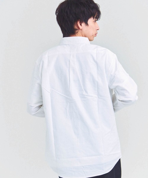 U.S. POLO ASSN.(ユーエスポロアッスン)の「US POLO ASSN BDシャツ(シャツ/ブラウス・メンズ・アイボリー/インディゴブルー・L/XL/M)」の8枚目の写真