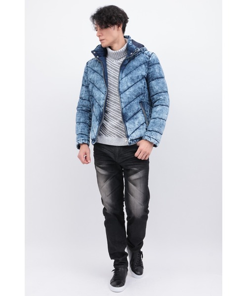 デニムダウンブルゾン（ダウンジャケット/コート）｜TORNADO MART