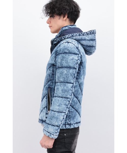 デニムダウンブルゾン（ダウンジャケット/コート）｜TORNADO MART